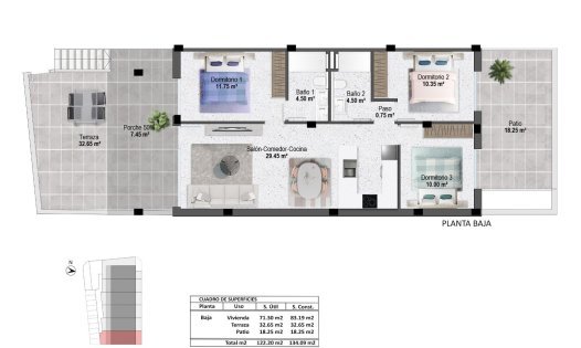 Segunda mano - Bungalows -
Pilar de la Horadada