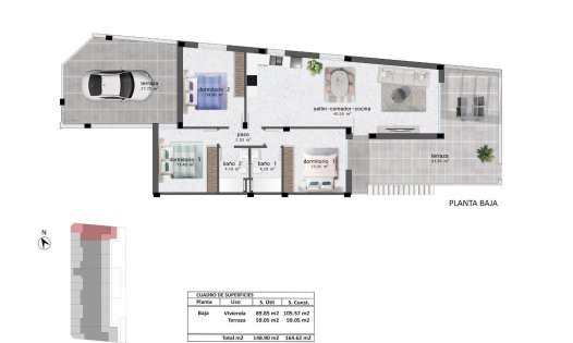 Segunda mano - Bungalows -
Pilar de la Horadada