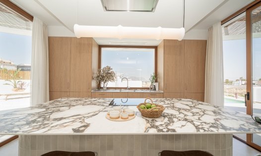 Obra nueva - Villas -
Polop de La Marina 