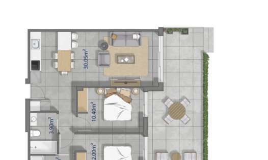 New Build - Apartments -
Alcázares, Los - Los Narejos